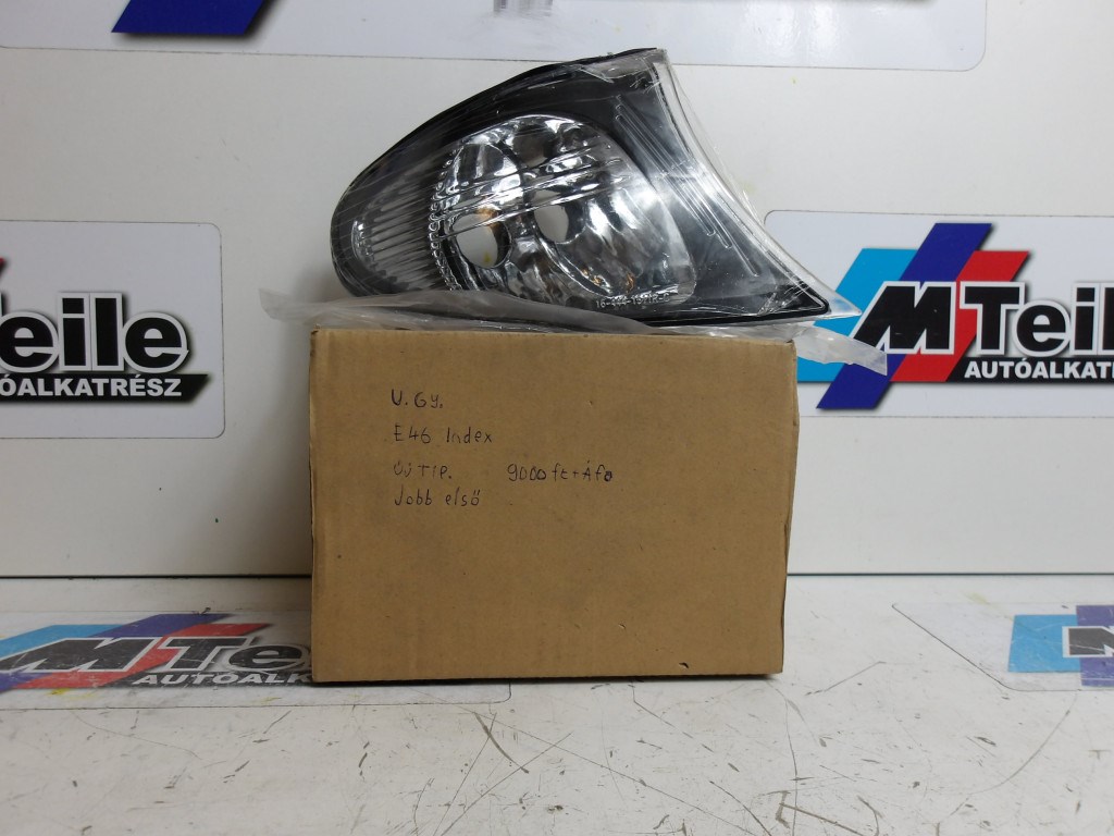 [UTÁNGYÁRTOTT ÚJ] BMW JOBB ELSŐ IRÁNYJELZŐ | 3-AS E46 (új típus) | 6313 7165860 2. kép